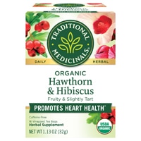 Traditional Medicinals Organic Hawthorn & Hibiscus
