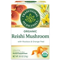 Traditional Medicinals Organic Reishi Mushroom with Rooibos & Orange Peel Tea