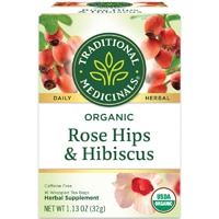 Traditional Medicinals Organic Rose Hips Rose Hips & Hibiscus