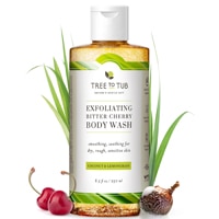 Tree to Tub Gentle Exfoliating Body Wash for Glowing Smooth Skin