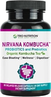 Trio Nutrition Nirvana Kombucha Multi-Strain Probiotics and Prebiotic