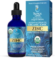 Tropical Oasis Organic Liquid Zinc Drops