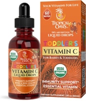 Tropical Oasis Organic Vitamin C Liquid Drops for Toddlers