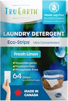 Tru Earth Laundry Detergent Eco-Strips - 128 Loads - Fresh Linen