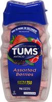 Tums Antacid Chewable Extra-Strength Tablets Assorted Berries