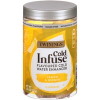 Twinings Cold Infuse Flavored Cold Water Enhancer Lemon & Ginger