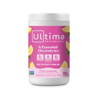 Ultima Replenisher Hydration Electrolyte Drink Mix - Canister Pink Lemonade