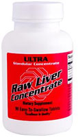 Ultra Glandulars Raw Liver Concentrate