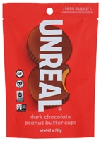 Unreal Peanut Butter Cups Vegan Dark Chocolate