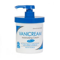 Vanicream Moisturizing Skin Cream with Pump Dispenser Fragrance Free