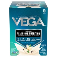 Vega Organic All-in-One Nutrition Vegan Protein Powder French Vanilla