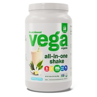 Vega Organic All-in-One Vegan Protein Powder French Vanilla