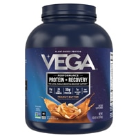 Vega Premium Sport Protein Powder Plus Recovery - NSF Certified for Sport Peanut Butter