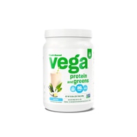 Vega Protein & Greens Plant-Based Protein Powder Keto Friendly Vanilla