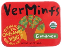 Vermints All Natural Organic Breath Mints Cinnamint