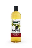 Vermont Soap Company Castile Liquid Soap Patchouli Rose