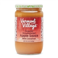 Vermont Village Organic Apple Sauce with Cinnamon