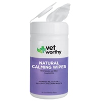 Vet Worthy Dog & Cat Natural Calming Wipes Pet Relaxation