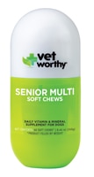 Vet Worthy Dog Senior Multi-Vitamins Liver