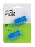 Vet Worthy Pet Soft Finger Toothbrush