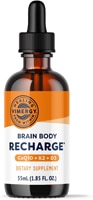 Vimergy Brain Body Recharge - Liquid Coq10 with Vitamin D3 & K2 - Coenzyme Q10 45mg - D3 1000IU - K2 180mcg
