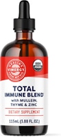 Vimergy Total Immune Blend Liquid Supplement - All-Season Zinc Thyme and Mullein Drops