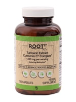 Vitacost-Root2 Turmeric Ext Curcumin C3 Complex Featuring BioPerine