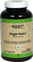 Vitacost-Root2 Veggie Basics® Super Green Food