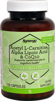 Vitacost-Synergy Acetyl L-Carnitine, Alpha Lipoic Acid & CoQ10