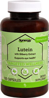 Vitacost-Synergy Lutein with Bilberry Extract Featuring FloraGlo®