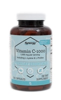 Vitacost-Synergy Vitamin C-1000 with L-Lysine & L- Proline