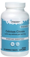 Vitacost Calcium Citrate Orange Vanilla