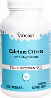 Vitacost Calcium Citrate with Magnesium