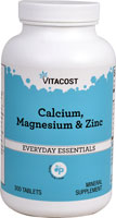 Vitacost Calcium Magnesium & Zinc