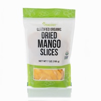 Vitacost Certified Organic Dried Mango Slices Non-GMO Kosher