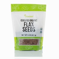 Vitacost Certified Organic Flax Seeds Non-GMO Kosher