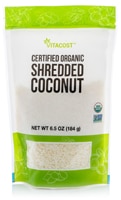 Vitacost Certified Organic Shredded Coconut Non-GMO Kosher