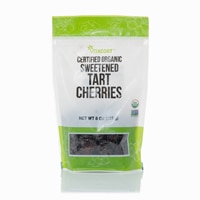 Vitacost Certified Organic Sweetened Red Tart Cherries Non-GMO Kosher