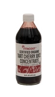 Vitacost Certified Organic Tart Cherry Juice Concentrate Plus Turmeric & Ginger Puree