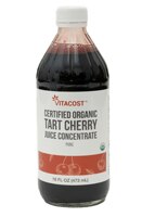 Vitacost Certified Organic Tart Cherry Juice Concentrate Pure