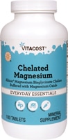 Vitacost Chelated Magnesium - Albion Magnesium Bisglycinate Chelate Buffered with Magnesium Oxide