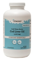 Vitacost Cold Water Arctic Cod Liver Oil