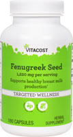 Vitacost Fenugreek Seed