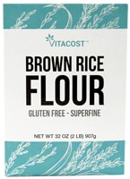 Vitacost Gluten Free Non-GMO Superfine Brown Rice Flour