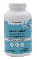 Vitacost KriaXanthin Antarctic Krill Oil Featuring Astaxanthin