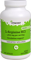 Vitacost L-Arginine HCl