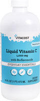 Vitacost Liquid Vitamin C with Bioflavonoids Natural Citrus