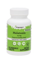 Vitacost Melatonin - 2.5 mg Natural Cherry Flavor