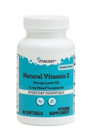 Vitacost Natural Vitamin E