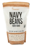 Vitacost Navy Beans - Non-GMO and Gluten Free